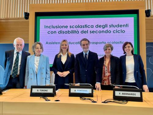 È di 12 milioni di euro l'aumento del contributo che Regione Lombardia mette a disposizione per i servizi di inclusione scolastica a favore degli studenti con disabilità fisica