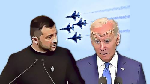 Il diktat di Biden: niente caccia F16 a Zelensky