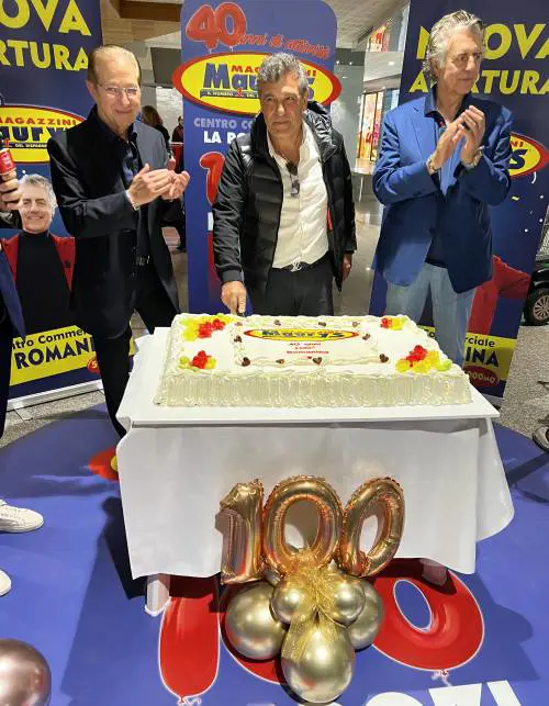 "È un traguardo importante". Maury's inaugura il 100° punto vendita