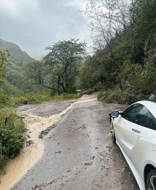 La disavventura del pilota di F1 De Vries: "Bloccato in un paesino dall'alluvione"
