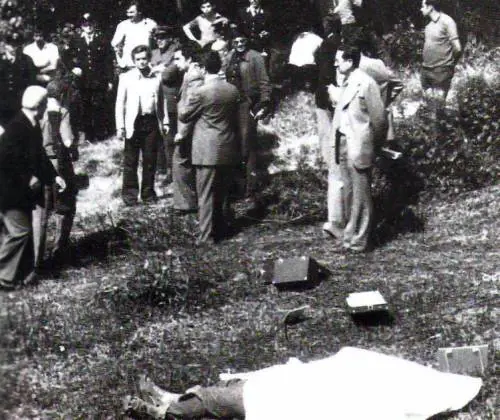 Un'immagine della sparatoria di Cascina Spiotta