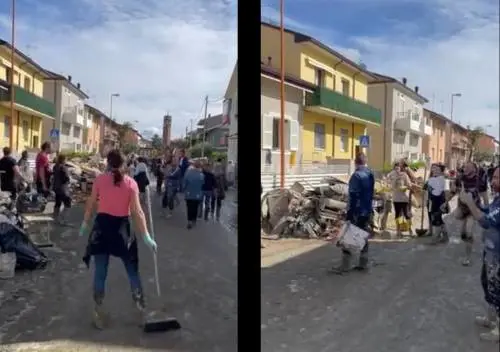 Cesena, la forza di un popolo che non si arrende e canta: "Romagna mia!"   