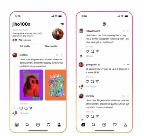 P92: data di lancio e caratteristiche dell'app targata Instagram