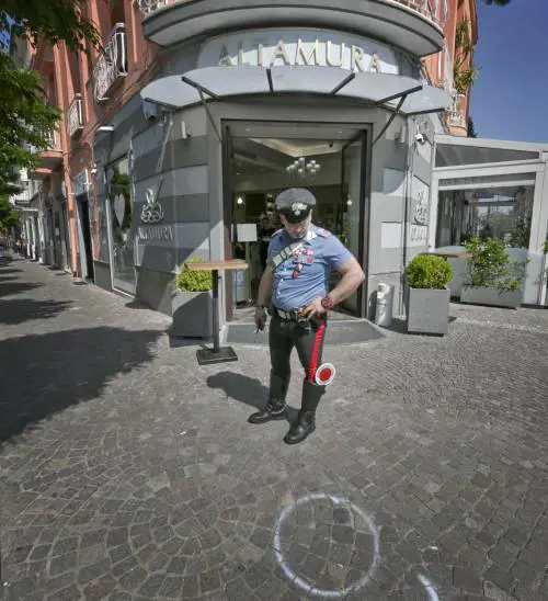 Il luogo dove è avvenuta la sparatoria