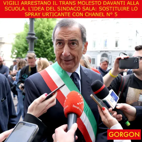 La satira del giorno. Il sindaco Sala contro i vigili
