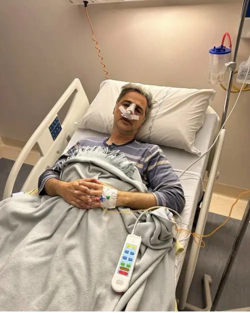 L'incidente poi le operazioni. Beppe Convertini: "Faccia completamente distrutta"