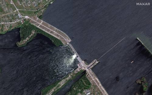 Quando gli ucraini colpirono la diga per far alzare il livello del Dniepr