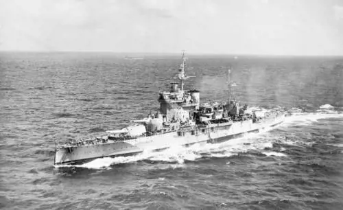 La corazzata Warspite