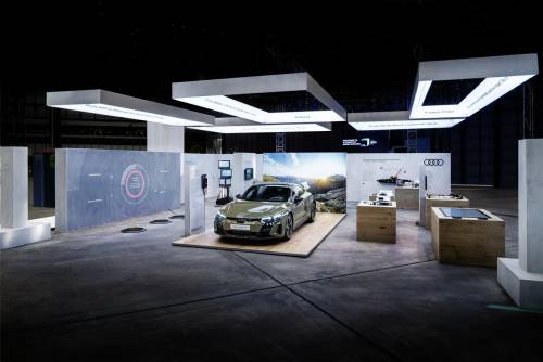 Audi Q4 e-tron, il SUV elettrico sfrutterà cristalli riciclati grazie al progetto GlassLoop