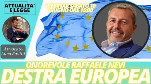 "Le sfide dell'Europa e il futuro di Forza Italia"
