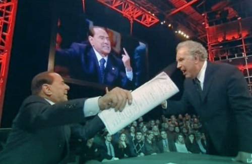 Quando Silvio asfaltò Santoro e Travaglio