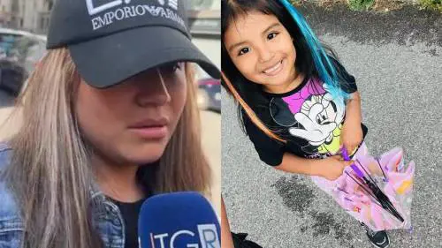 In foto, la piccola Kata e sua madre Kathrine