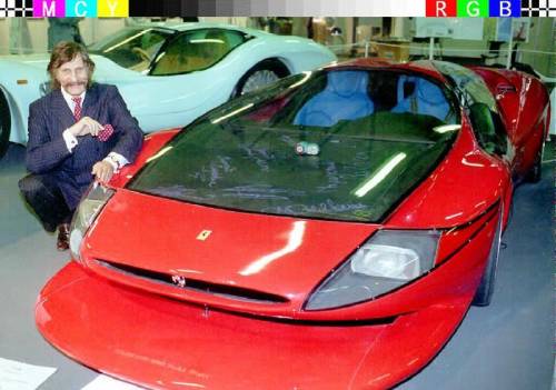 Luigi Colani e la Ferrari Testa d'Oro