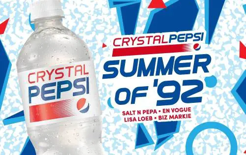 Quella bibita kamikaze di Coca-Cola contro Clear Pepsi