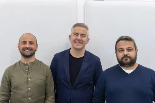 Da sinistra Cristian Sacchini, Danilo Longo e Andrea Bonetti