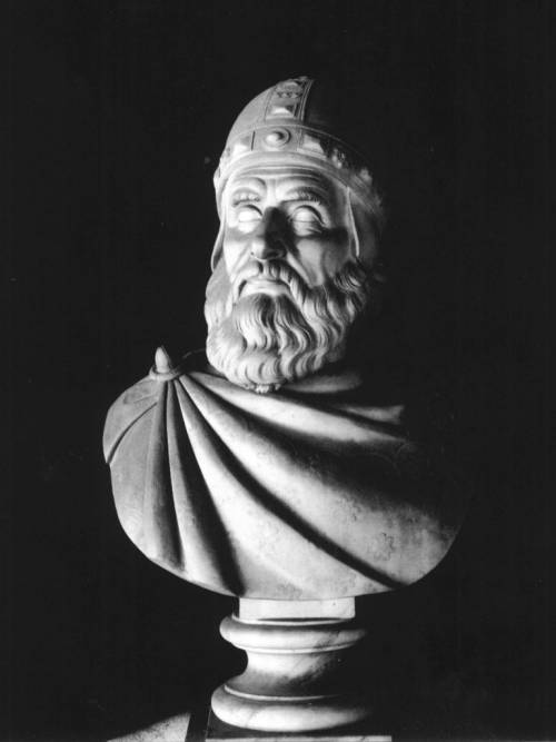 Busto di Enrico Dandolo (Di Istituto Veneto di Scienze, Lettere ed Arti, CC BY 4.0, https://commons.wikimedia.org/w/index.php?curid=38572264)