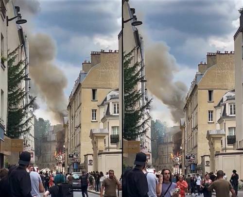 Esplosione e incendio nel centro di Parigi, scoppia il panico: 37 feriti e 2 dispersi