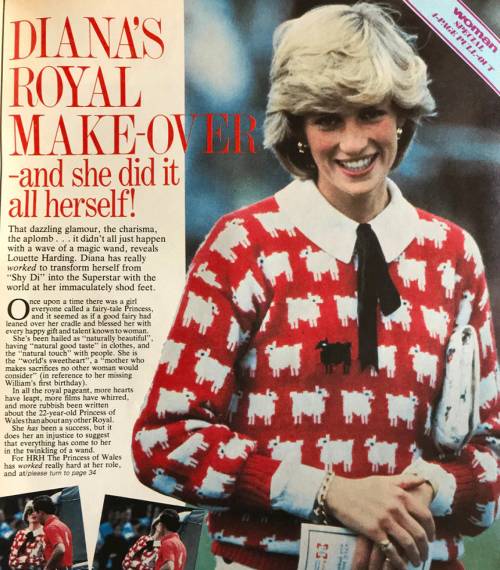 All’asta il maglione di Lady Diana con la "pecora nera": valutato fino a 80mila dollari
