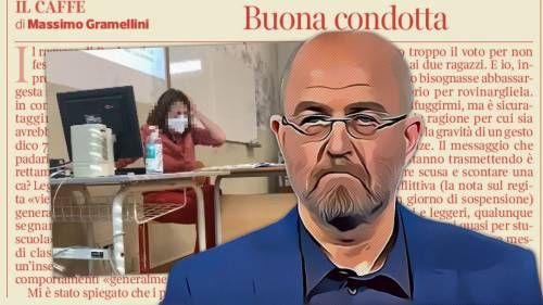 La teoria di Gramellini: i pistoleri a scuola sono colpa della Meloni