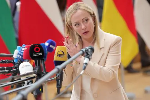 Meloni in pressing a Bruxelles: "Necessari più fondi sui migranti"