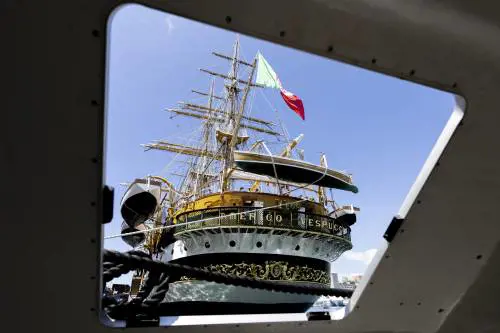 L'Amerigo Vespucci ambasciatrice del Made in Italy: al via il giro del mondo