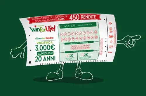Win for Life premia Cormano: vinta rendita di 3mila euro per 20 anni