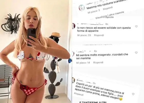 "Ma non ti vergogni?". Clizia Incorvaia travolta dall'odio per il micro-bikini
