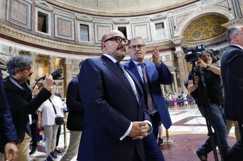 20 mila euro di incasso per il Pantheon. Sangiuliano: "Successo oltre le previsioni"