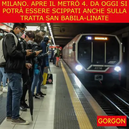 La satira del giorno. A Milano apre il Metrò 4