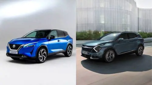 Nissan Qashqai e-Power vs Kia Sportage HEV: suv ibridi a confronto, caratteristiche, prezzi e consumi