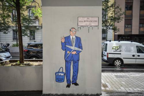 Non si placa l'odio anti-Cav: vandalizzato in 4 ore il nuovo murales a Milano