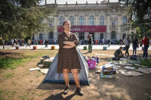 Milano, fine delle tende davanti all'università: "Il problema è stato comunque sollevato"