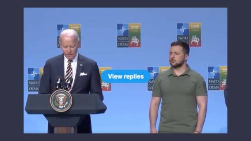 Ennesima gaffe per Biden: Zelensky diventa “Vladimir”