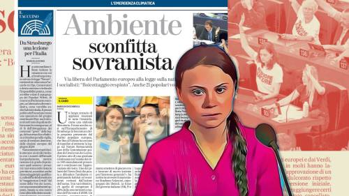 Greta choc fa il dito medio all’Ue. Tutti zitti?