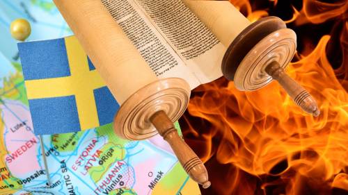 Lo sfregio: vuole bruciare la Torah ebraica e la Svezia lo autorizza