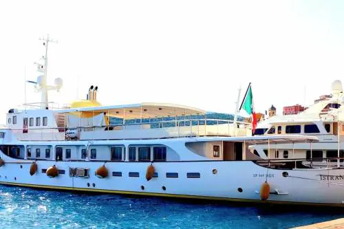 L'"Istranka", lo yacht che appartenne a Tito