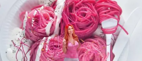 La Barbie-mania colpisce anche il food: tutti pazzi per la "Pasta rosa"