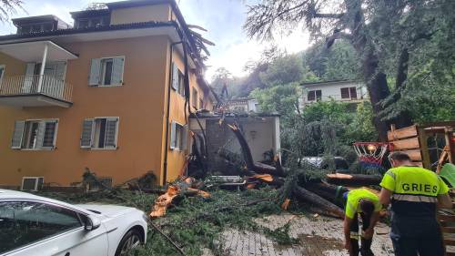 Le immagini dei danni provocati dal maltempo in Veneto