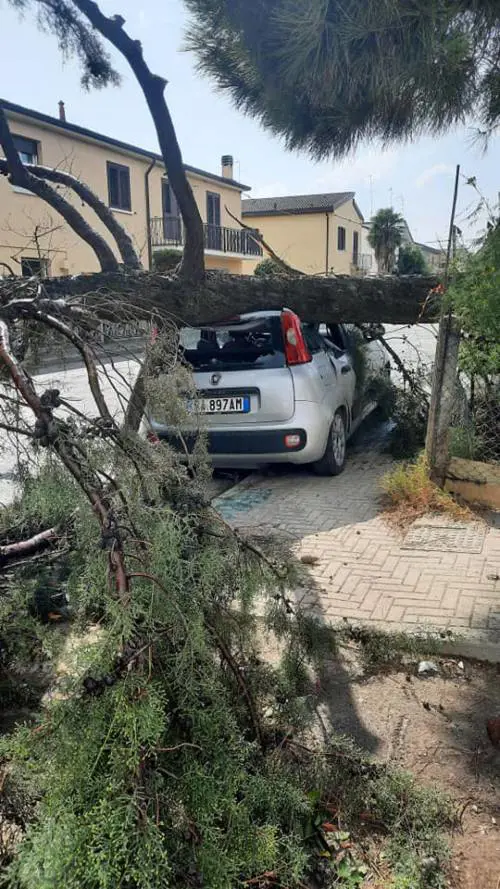 Il maltempo non molla. Temporali anche in Emilia Romagna, tornado nel Ravennate, mareggiata nelle Marche