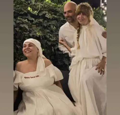 Michela Murgia e la celebrazione delle nozze con Lorenzo Terenzi 