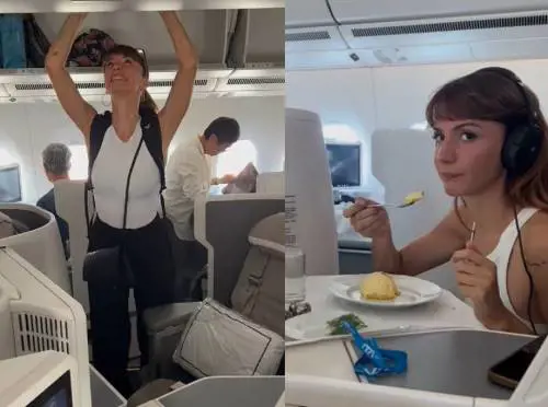 "Pubblicità occulta", "Porcata". Andrea Delogu nella bufera per il volo a Tokyo