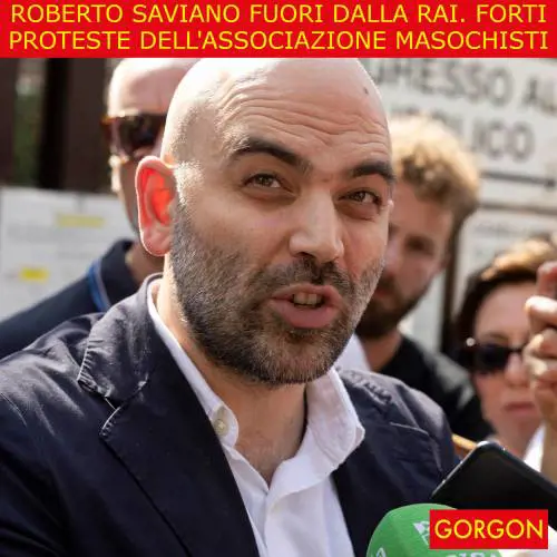 La satira del giorno. Saviano fuori dalla Rai