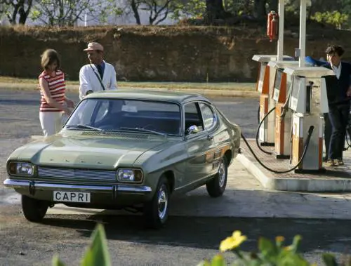 Ford Capri, un'americana in villeggiatura in Europa