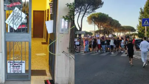 Tensione al corteo per Michelle Causo: raid nella casa del 17enne arrestato