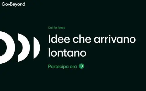 GoBeyond, aperte le iscrizioni alla call for ideas di Sisal per l'innovazione responsabile