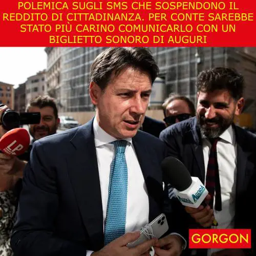 La satira del giorno. SMS e Reddito di Cittadinanza