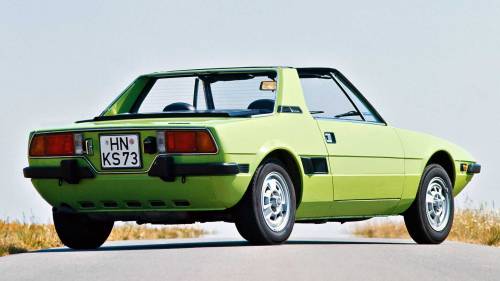 Fiat X1/9, la longeva spider che arriva anche in America