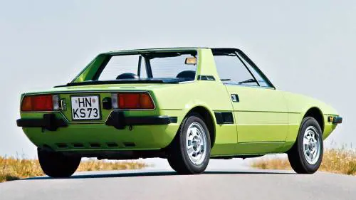 Fiat X1/9, la longeva spider che arriva anche in America