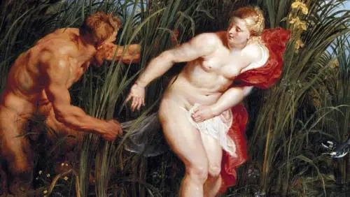 Lode a Pan, maestro di Apollo e padre adottivo di Dioniso