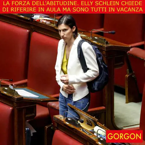 La satira del giorno. La forza dell'abitudine